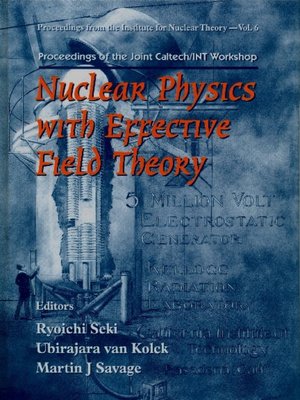 cover image of Nuclear Physics With Effective Field Theory--Proceedings of the Joint Caltech/int Workshop